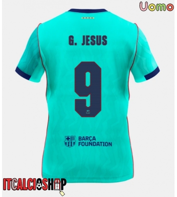 Barcelona Gabriel Jesus #9 Terza Maglia 2026-27 Manica Corta